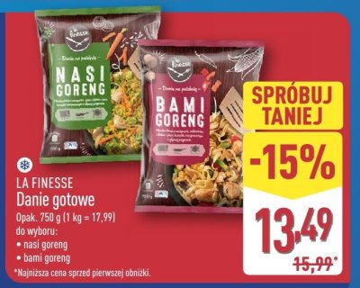Danie gotowe La Finesse Nasi Goreng promocja w Aldi