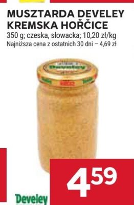 Musztarda Develey kremska horcice promocja w Stokrotka