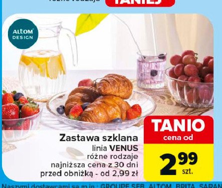 Talerz venus gold 25 cm Altom promocja