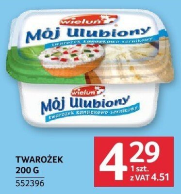Twarożek 200 g promocja w Selgros