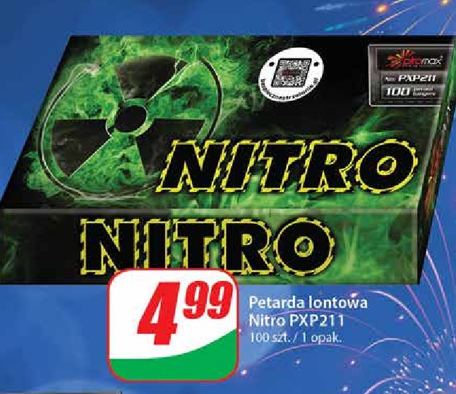 Petarda lontowa nitrox Piromax promocja w Dino