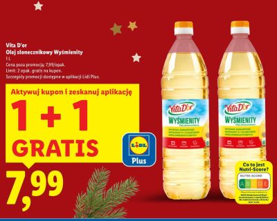 Olej promocja w Lidl