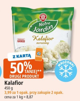 Kalafior mrożony promocja w Leclerc