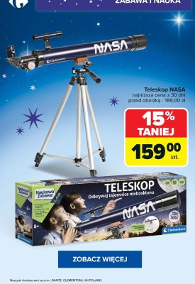 Teleskop NASA  promocja w Carrefour