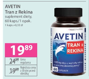 Tran z rekina Avetin promocja