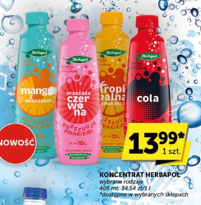 Koncentrat Herbapol oranżada z ananasem promocja w ABC