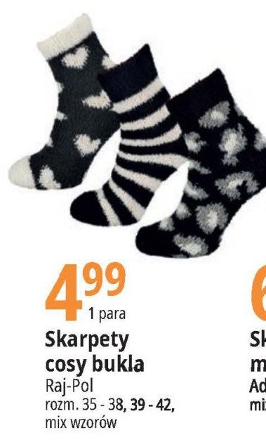 Skarpety damskie 35-38 Raj-pol promocja
