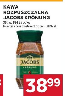Kawa rozpuszczalna Jacobs Krönung promocja w Stokrotka