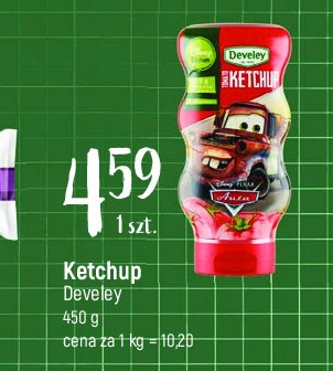 Ketchup auta Develey promocja