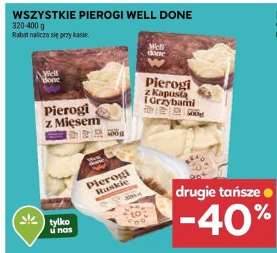 Pierogi różne rodzaje promocja w Stokrotka