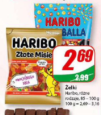 Żeliki pico-balla Haribo promocja