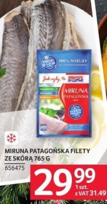 Miruna patagońska filety ze skórą promocja w Selgros