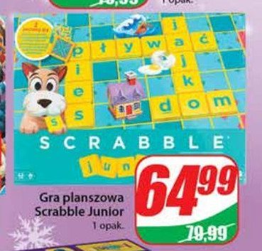 Scrabble junior Mattel-games promocja