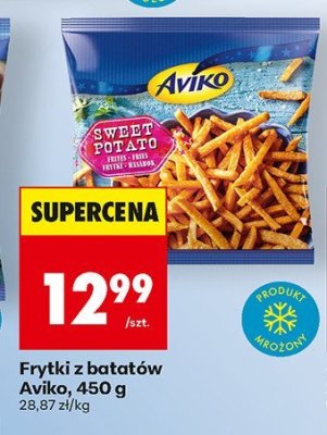 Frytki z batatów  promocja w Biedronka