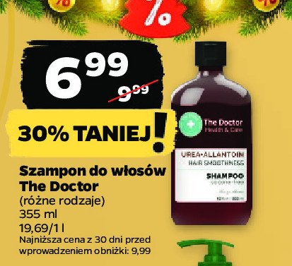 Szampon do w艂os贸w dziegciowy The doctor promocja
