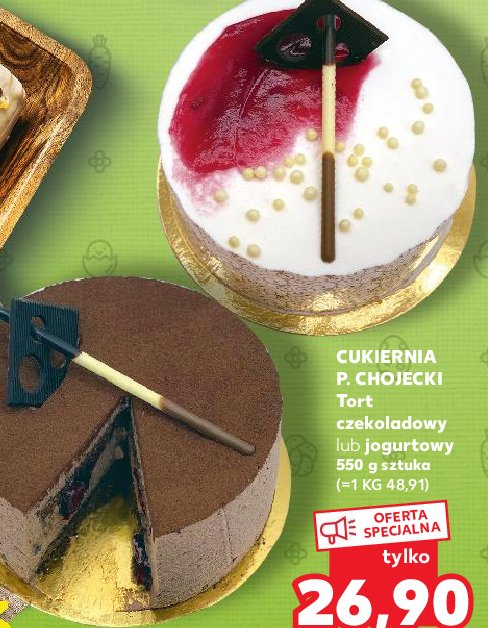 Tort jogurtowy Chojecki promocja