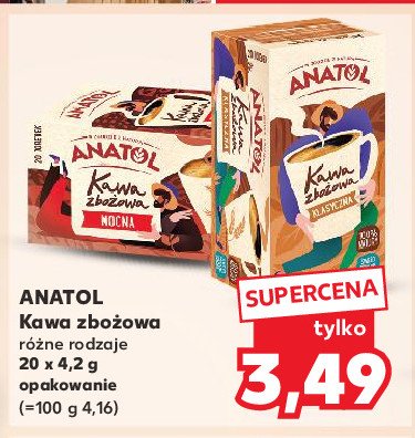 Kawa zbożowa klasyczna Anatol promocja