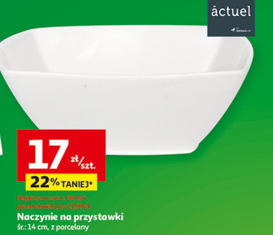 Naczynie na przystawki 14 cm Actuel promocja w Auchan