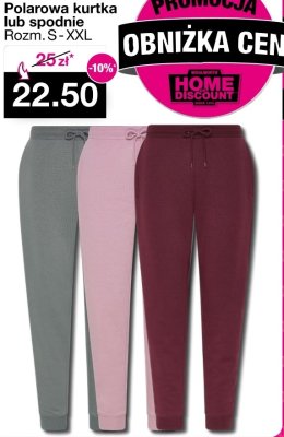 Polarowa kurtka lub spodnie Rozm. S-XXL promocja w Woolworth