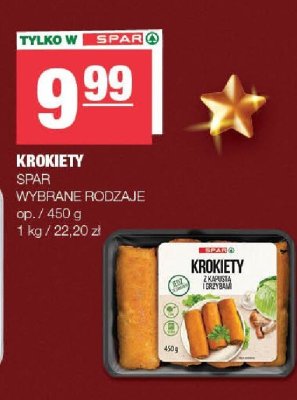 Krokiety SPAR wybrane rodzaje promocja w SPAR