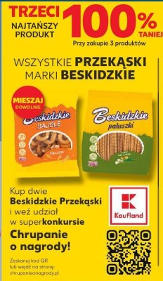 Przekąski wszystkie rodzaje Beskidzkie promocja w Kaufland