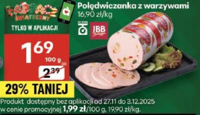 Polędwiczanka z warzywami promocja w Delikatesy Centrum