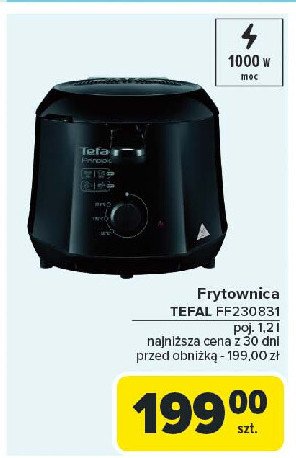 Frytkownica ff230831 Tefal promocja w Carrefour