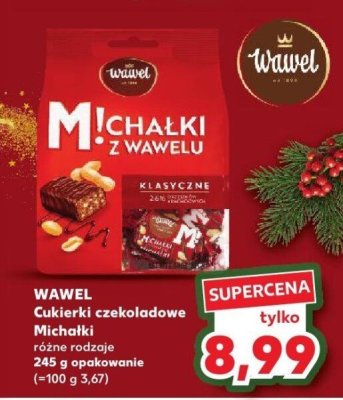 Cukierki czekoladowe Michałki  różne rodzaje  promocja w Kaufland