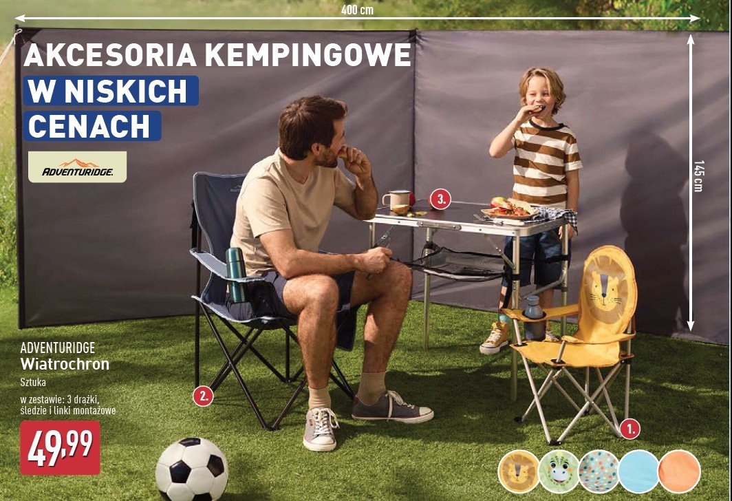 Wiatrochron ADVENTURIDGE promocja w Aldi