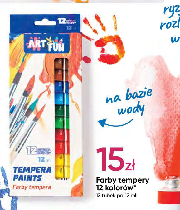 Farby tempery ART & FUN promocja
