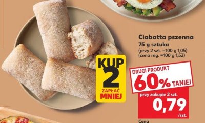 Ciabatta pszenna promocja w Kaufland