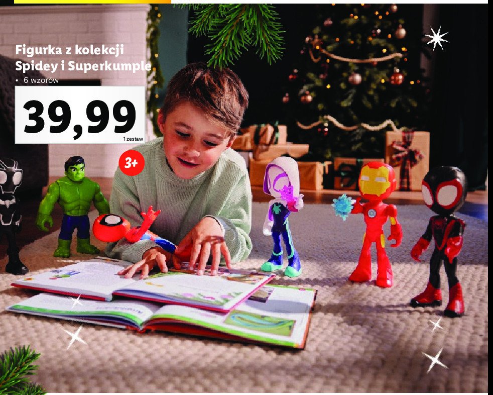 Figurka spidey i superkumple promocja
