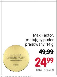 Puder Max factor promocje