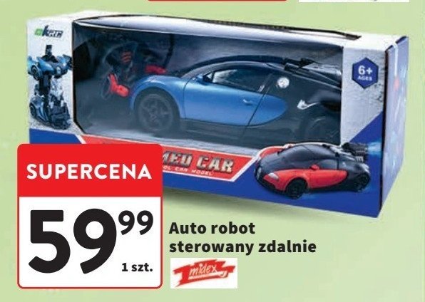 Auto robot sterowany Midex promocja