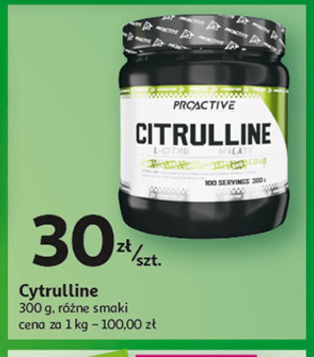 Citrulline promocja