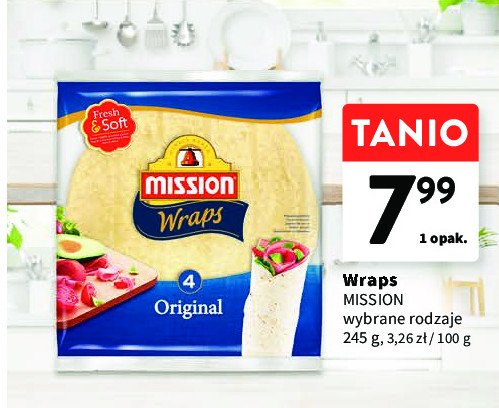 Wraps Mission promocja