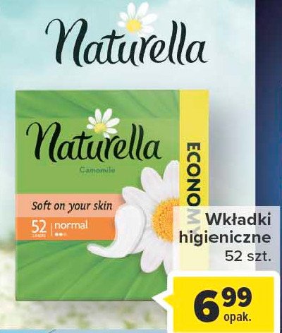 Wkładki higieniczne normal camomile Naturella classic promocje