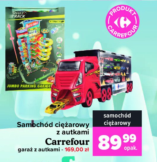 Garaż zabawkowy auto mall promocja w Aldi