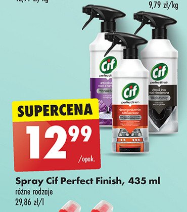 Spray pleśń i czarne osady Cif promocja w Biedronka