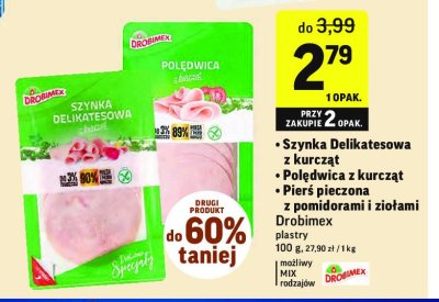 Szynka delikatesowa Drobimex promocja