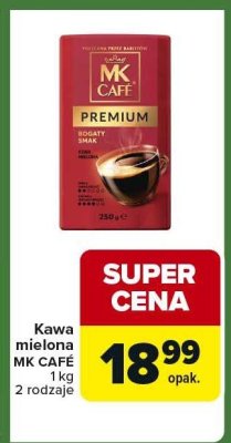 Kawa promocja w Carrefour Express