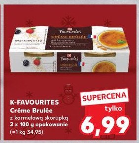 Creme brulee K-classic favourites promocja w Kaufland