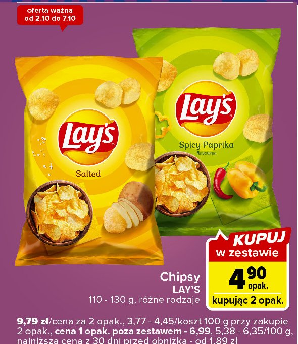 Chipsy ostra papryka Lay's Frito lay lay's promocja