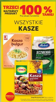 Wszystkie kasze TRZECIA -100% promocja w Kaufland