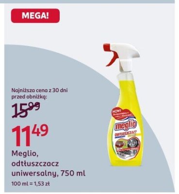 Odtłuszczacz uniwersalny, 750 ml promocja w Rossmann