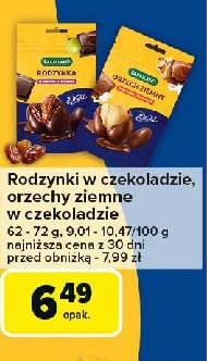 Orzeszki ziemne w mlecznej czekoladzie wedel Bakalland promocja w Carrefour Market