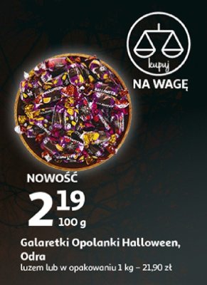 Galaretki Opolanki Halloween, Odra luzem promocja w Auchan