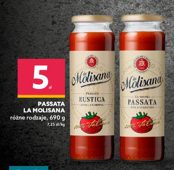 Passata pomidorowa rustica La molisana promocja