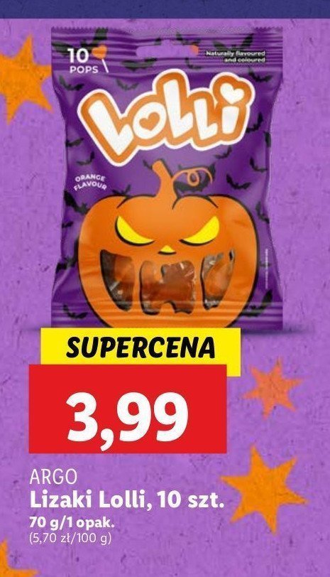 Lizaki serca halloween LOLLI promocja