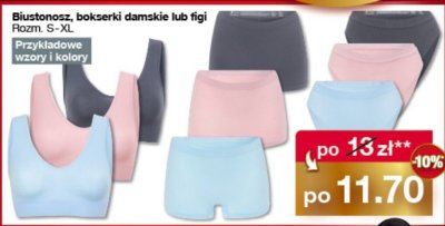 Biustonosz damski promocja w Woolworth